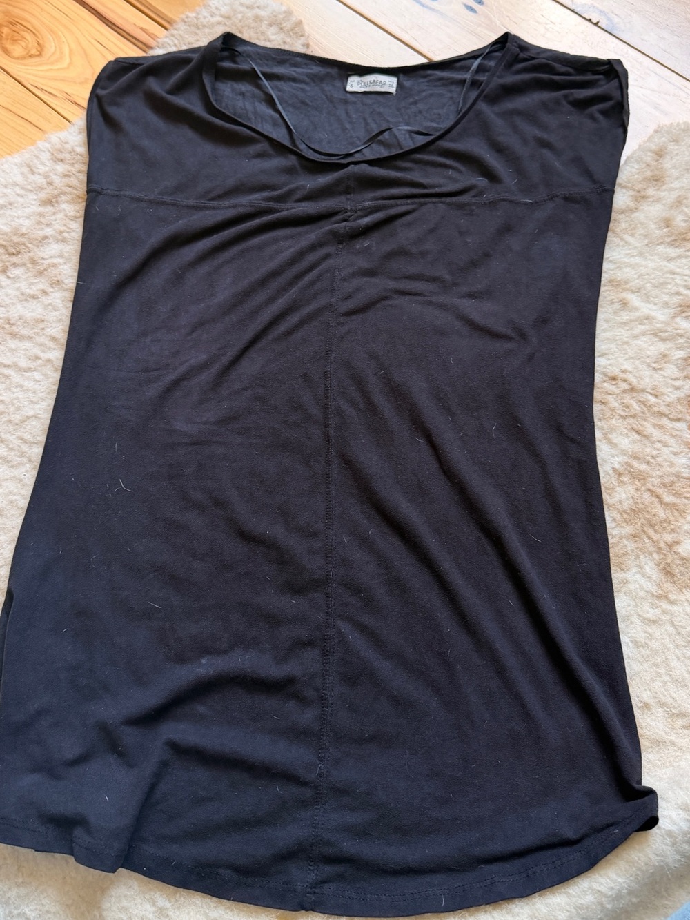 Pull&bear soft black tee small
